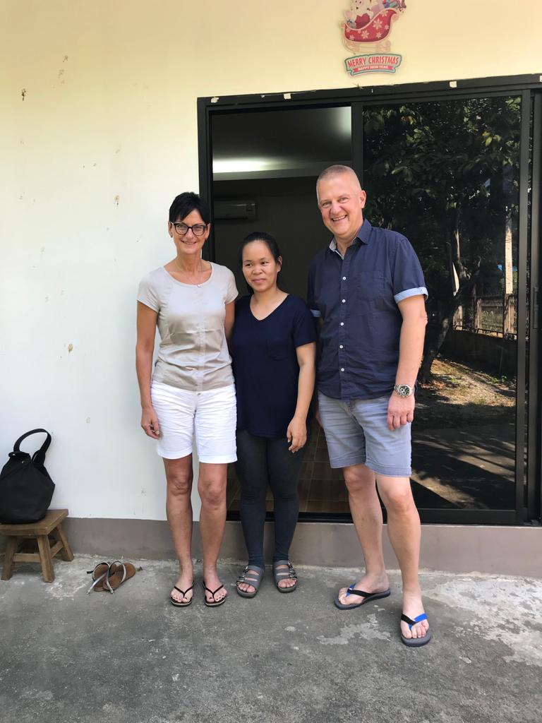 Bilder vom Besuch der Haspels in Piang Luang